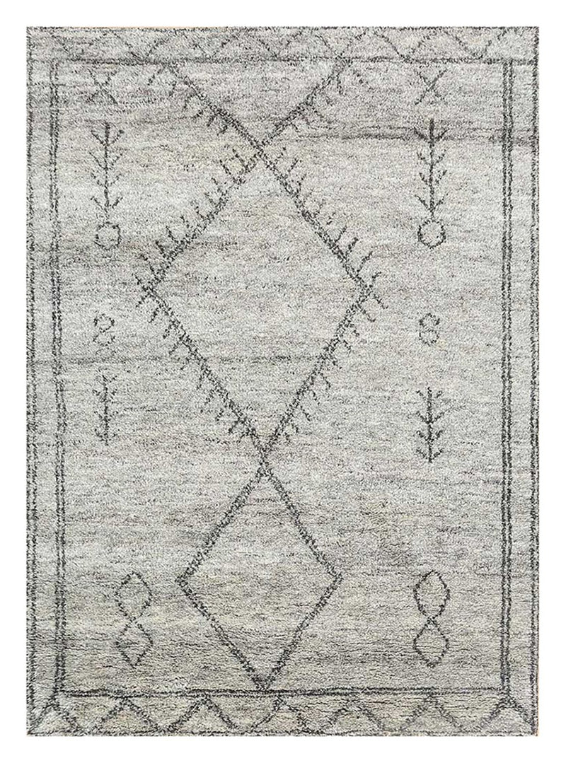 Wollteppich - 240 x 150 cm - beige