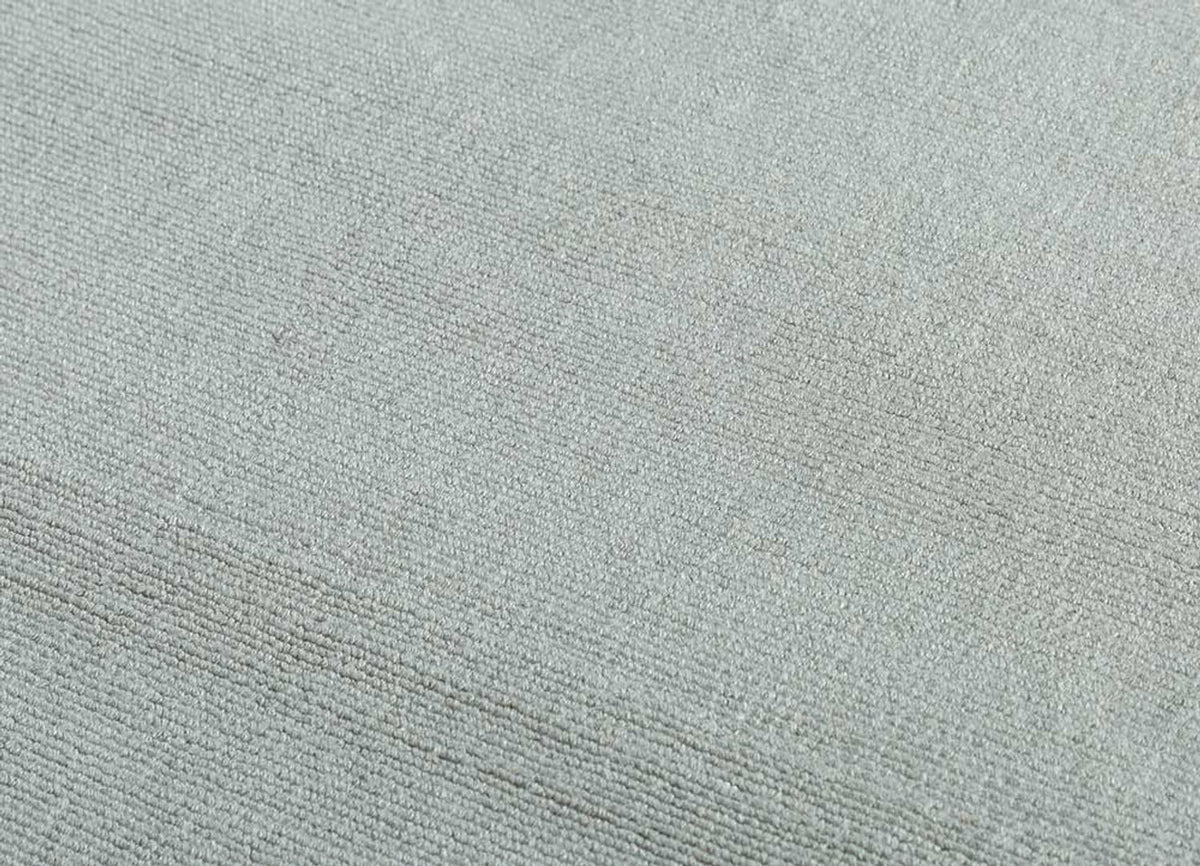 Viskose Teppich - 240 x 150 cm - hellgrau