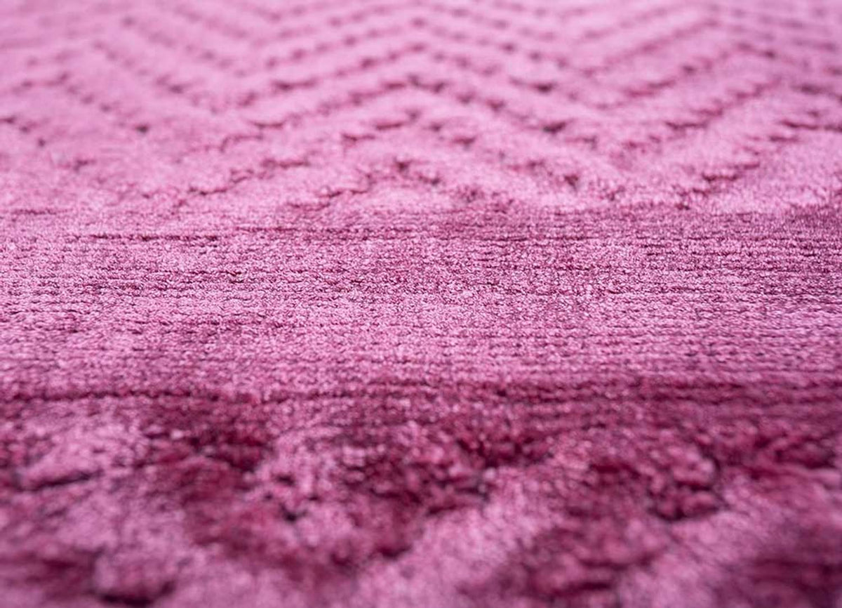 Viskose Teppich - 240 x 150 cm - lila