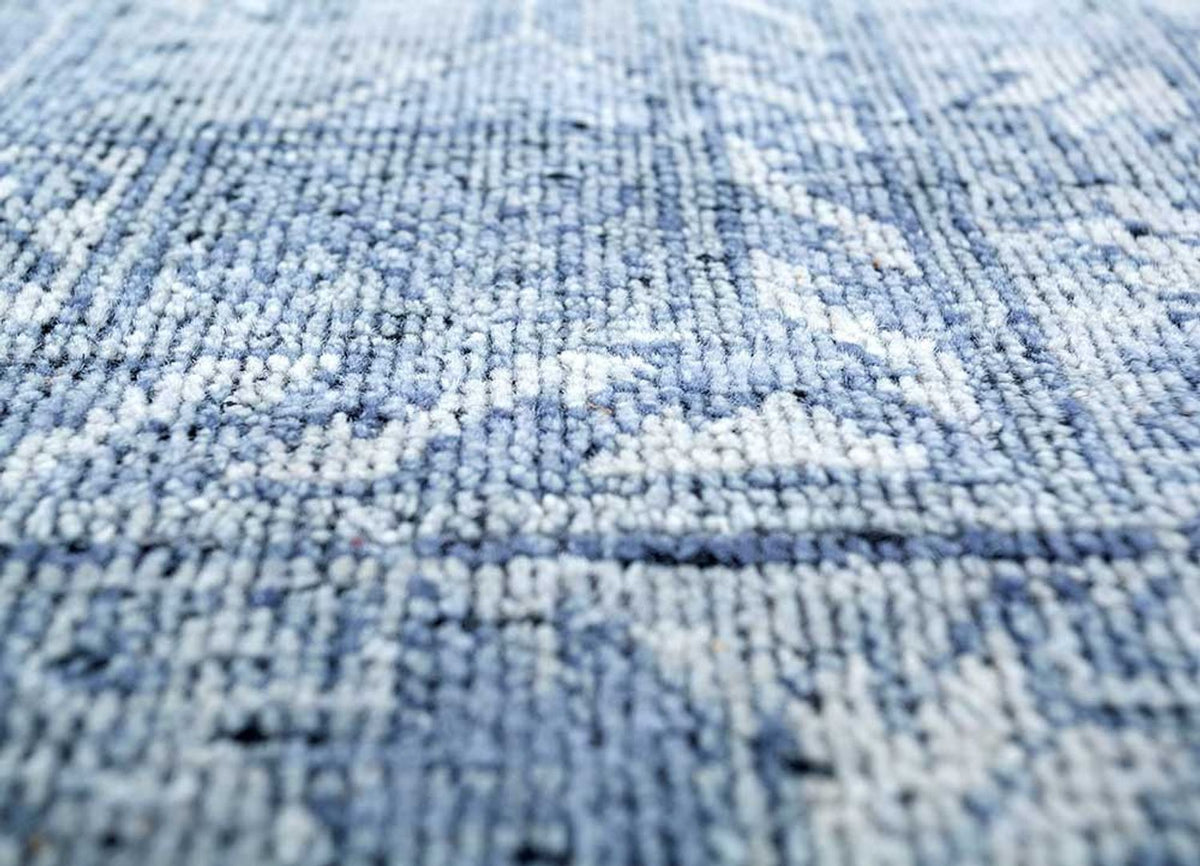 Wollteppich - 300 x 240 cm - grau