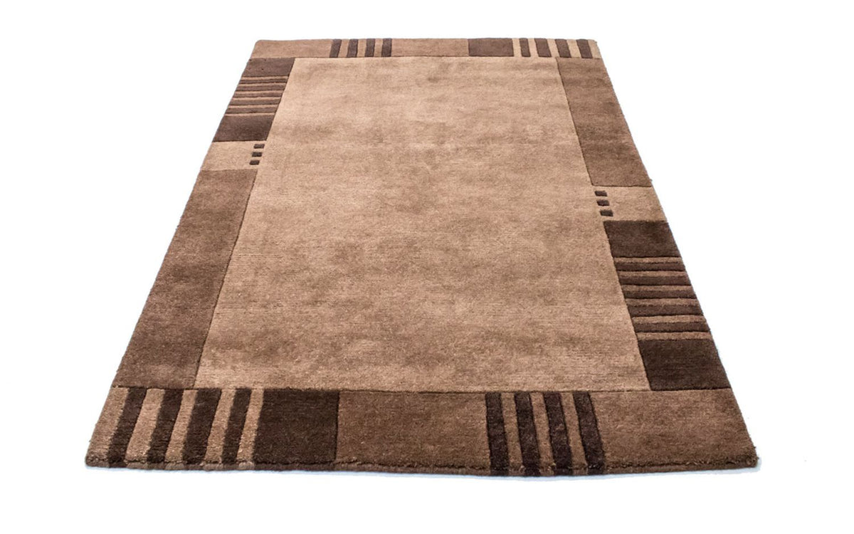 Nepal Teppich 177 x 120 cm - braun