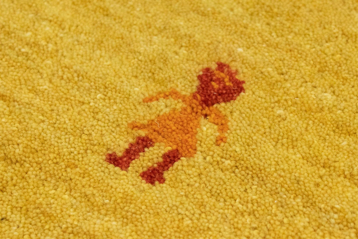 Gabbeh Teppich - Softy 300 x 250 cm - gold