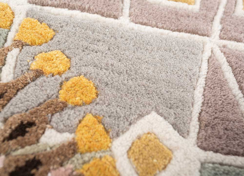 Kinderteppich sonderform  - 153 x 90 cm - mehrfarbig