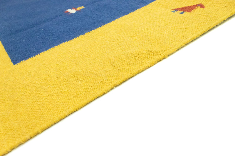 Kelim Teppich - Trendy 300 x 200 cm - blau