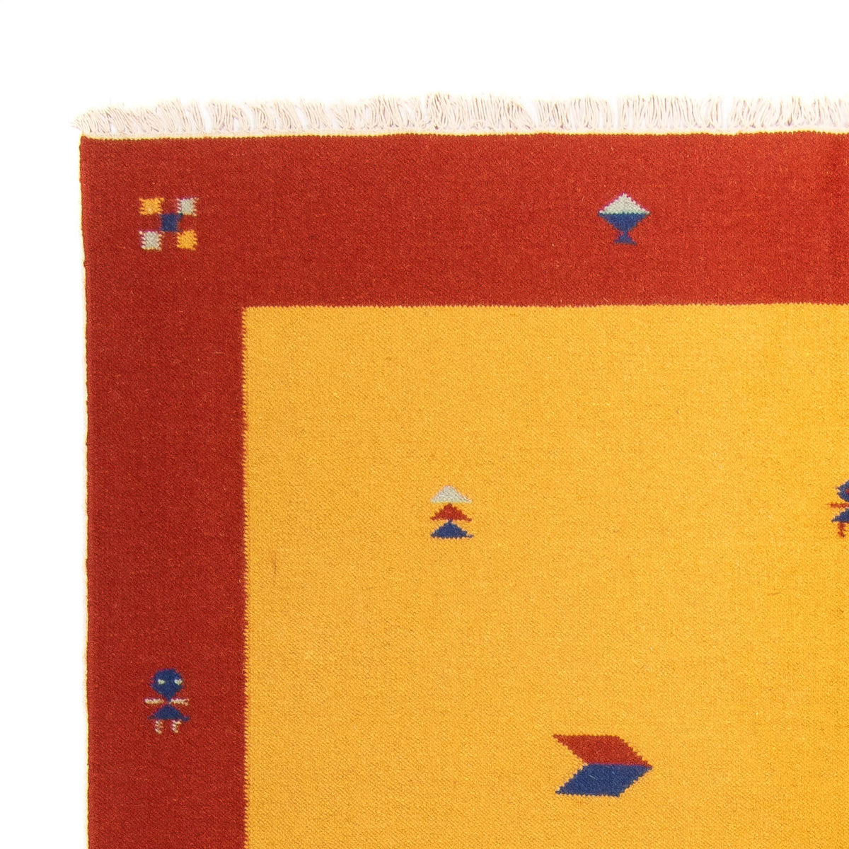 Kelim Teppich - Trendy 240 x 170 cm - gold