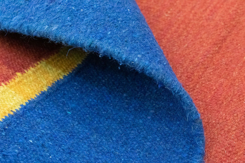 Kelim Teppich - Trendy 200 x 140 cm - orange