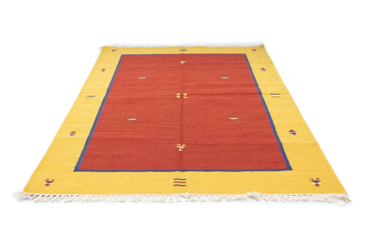 Kelim Teppich - Trendy 200 x 140 cm - orange