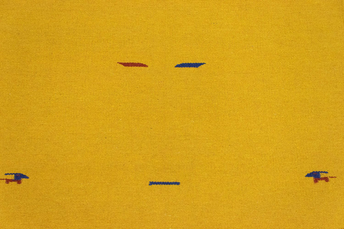 Kelim Teppich - Trendy 180 x 120 cm - gelb
