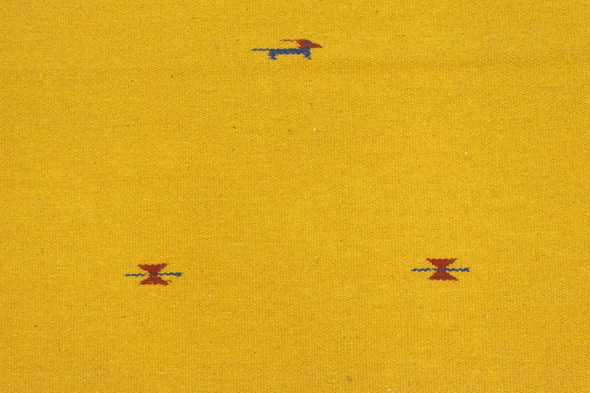 Kelim Teppich - Trendy 180 x 120 cm - gelb