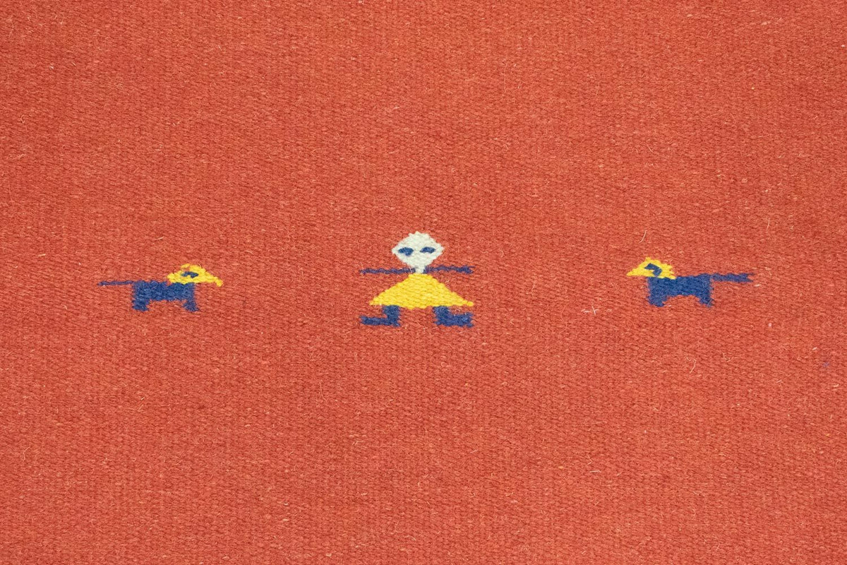 Kelim Teppich - Trendy 180 x 120 cm - rot