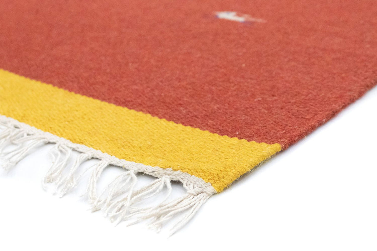 Kelim Teppich - Trendy 180 x 120 cm - rot