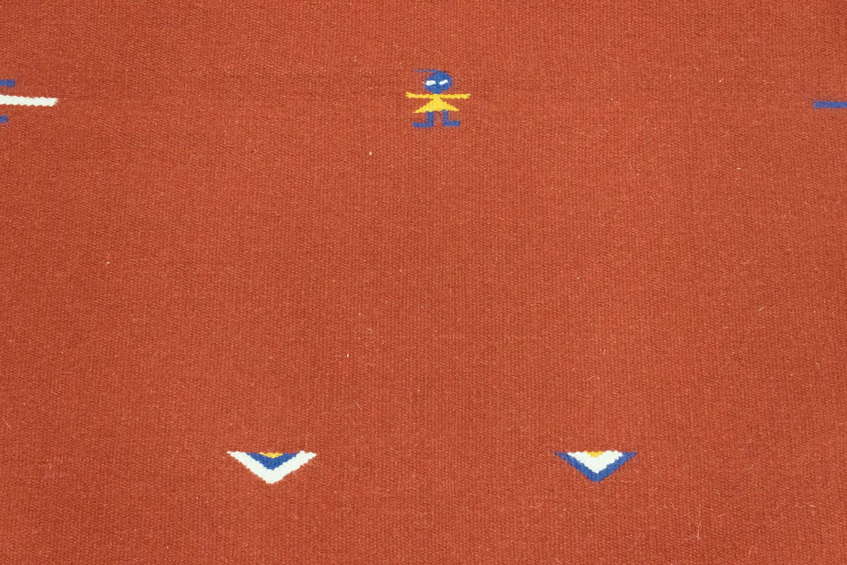 Kelim Teppich - Trendy 180 x 120 cm - rot