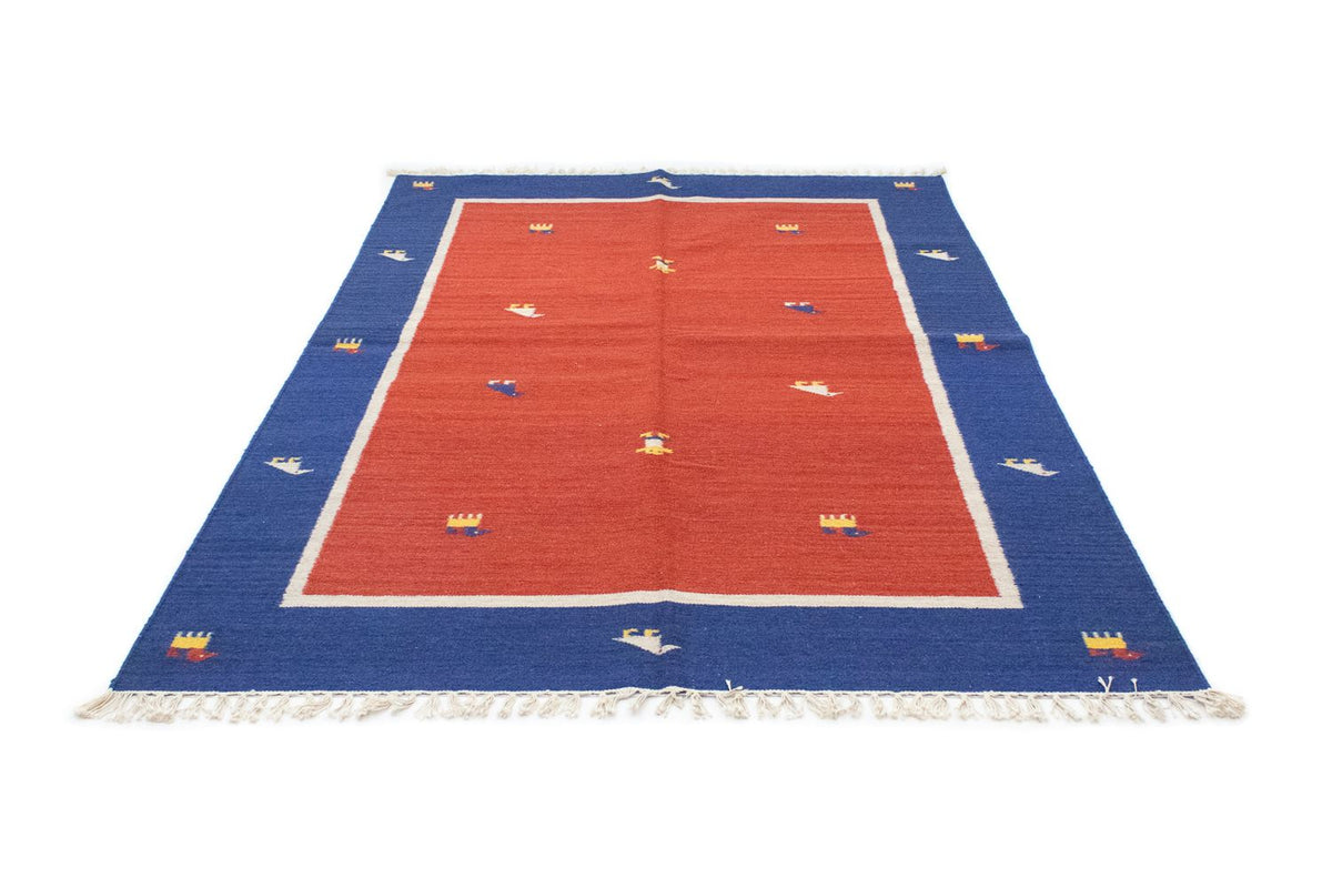 Kelim Teppich - Trendy 200 x 140 cm - rot