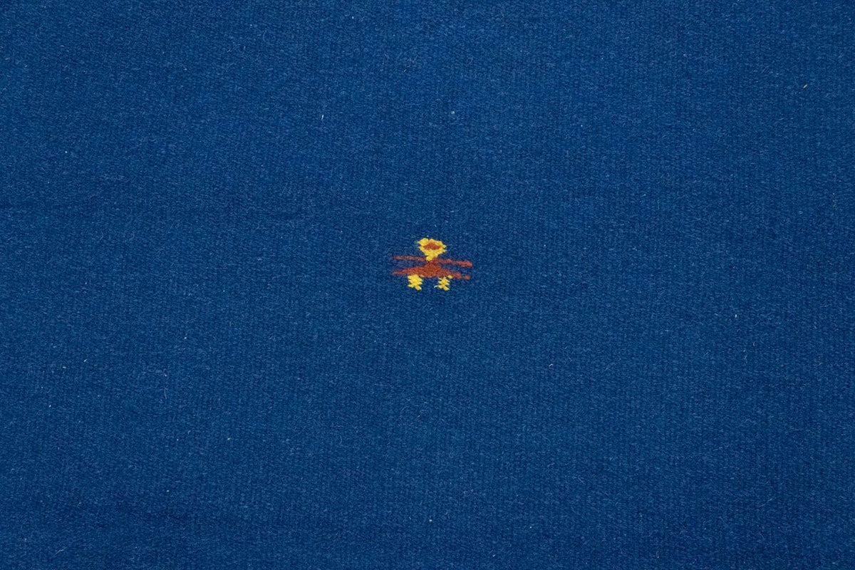 Kelim Teppich - Trendy 180 x 120 cm - blau