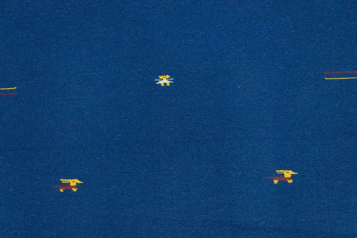 Kelim Teppich - Trendy 180 x 120 cm - blau