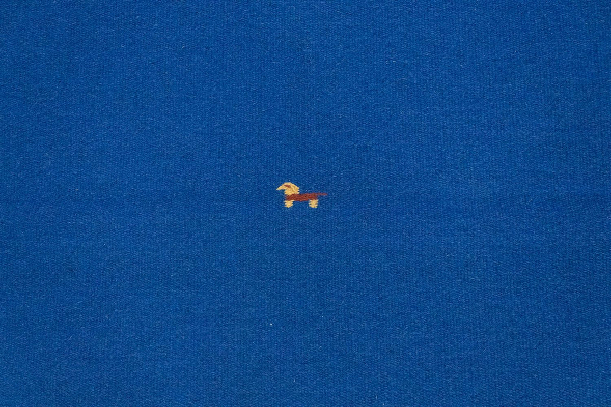 Kelim Teppich - Trendy 180 x 120 cm - blau
