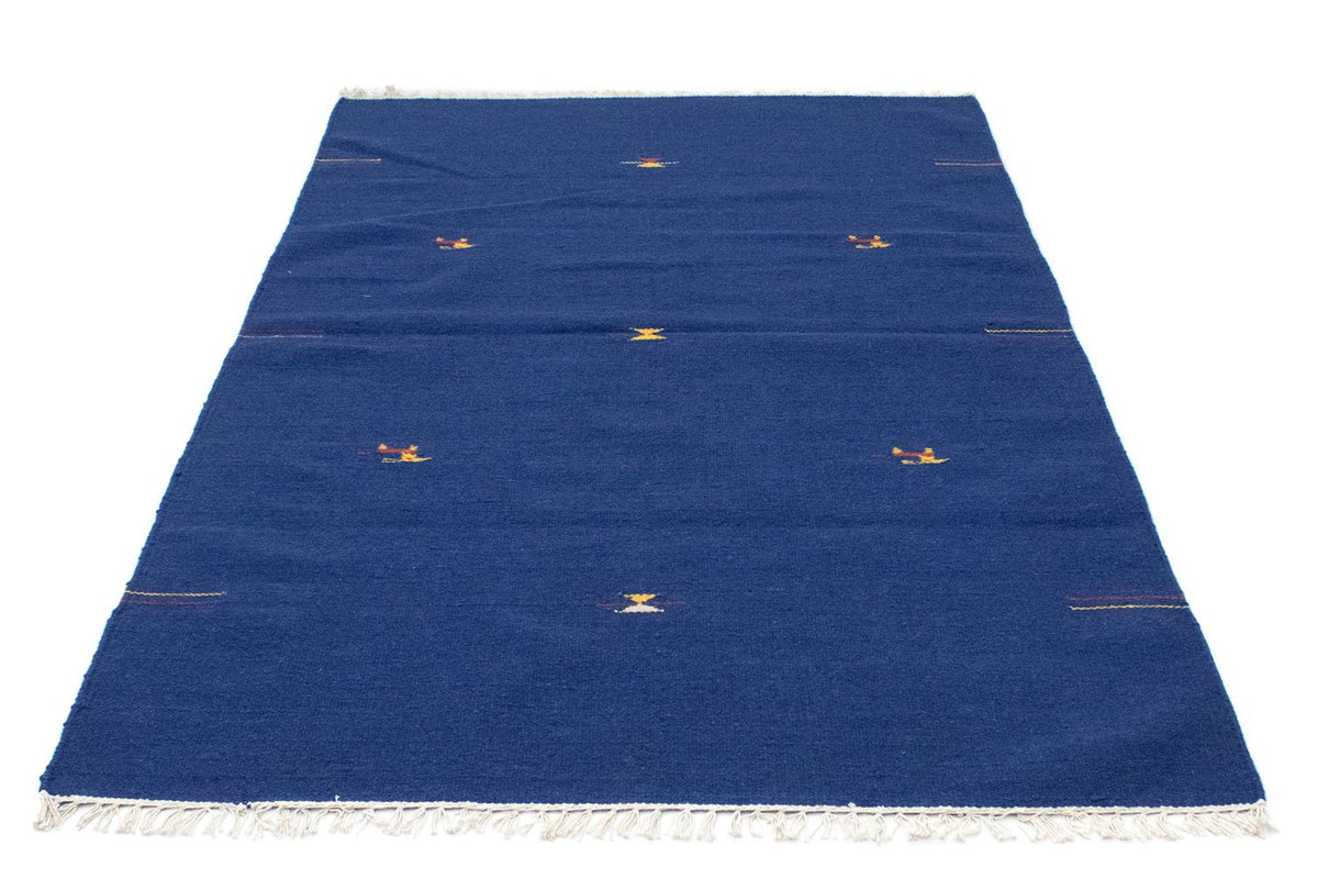 Kelim Teppich - Trendy 180 x 120 cm - blau