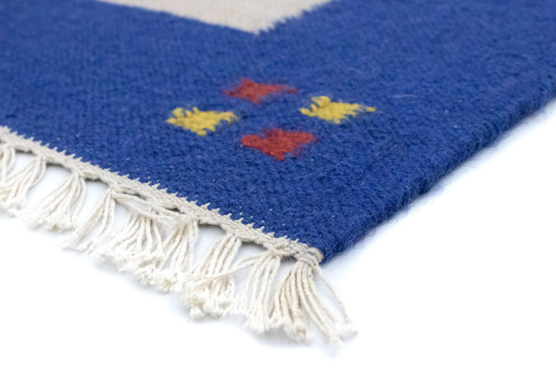 Kelim Teppich - Trendy 180 x 120 cm - beige