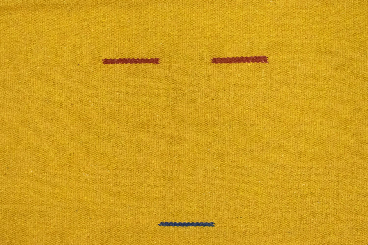 Kelim Teppich - Trendy 180 x 120 cm - gelb