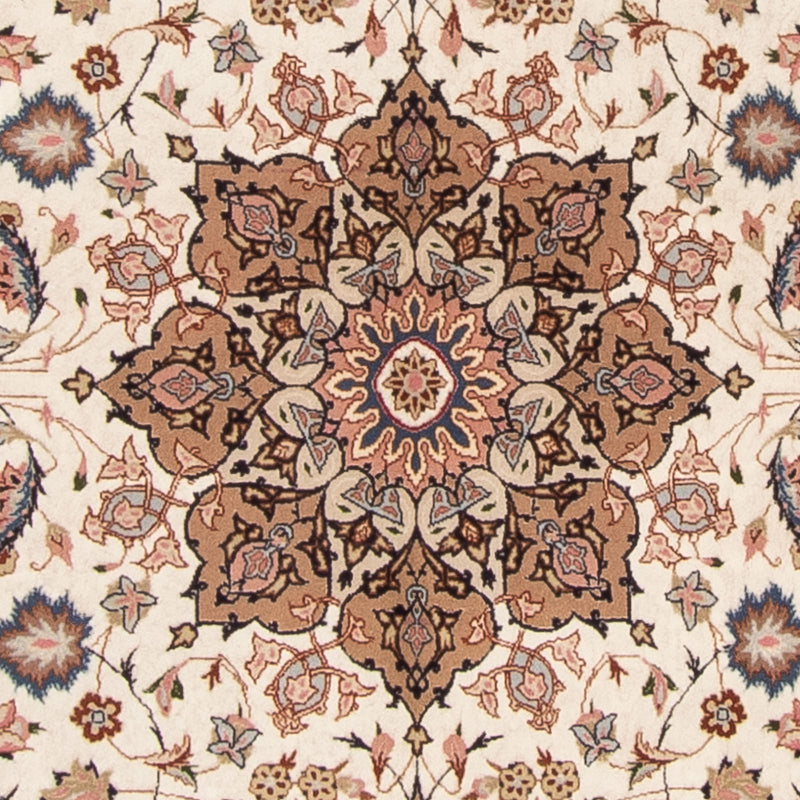 Perserteppich - Täbriz - Royal - 214 x 149 cm - creme