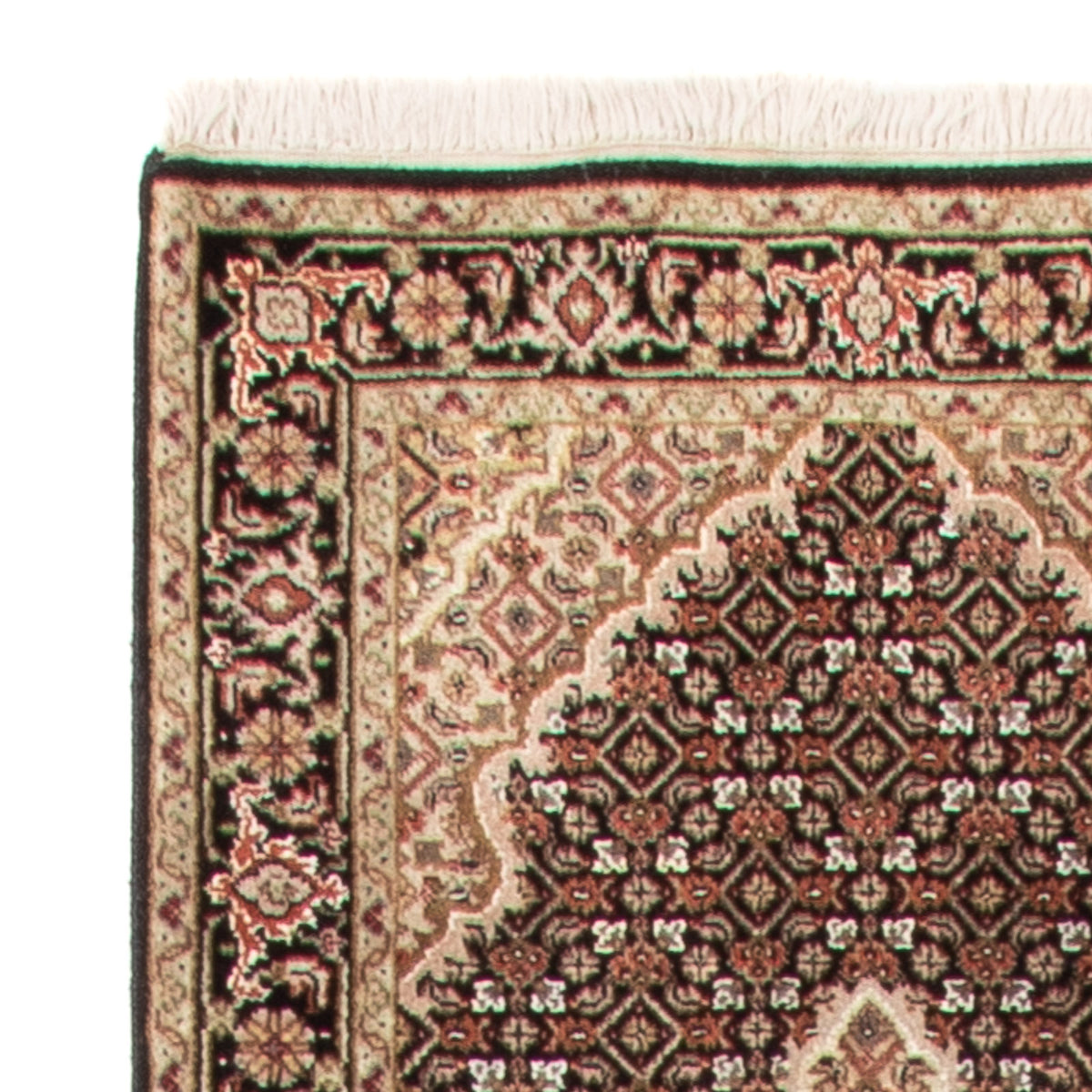 Läufer Orient - Täbriz - 372 x 81 cm - schwarz