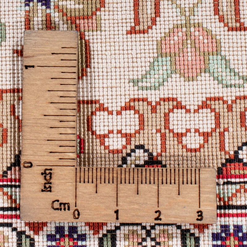 Seidenteppich - Ghom Seide - Premium - 119 x 77 cm - beige