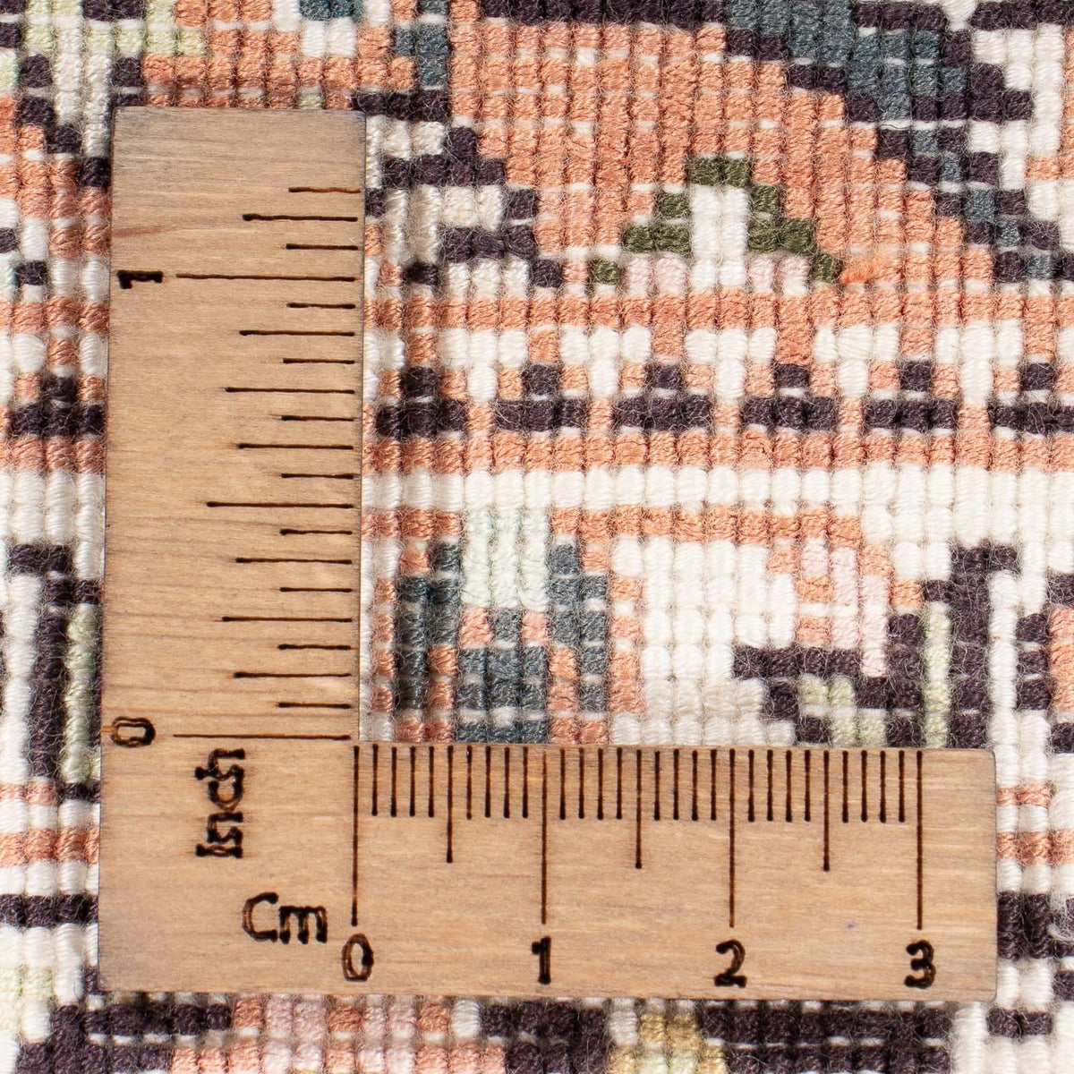 Seidenteppich - China Seide - 91 x 63 cm - beige