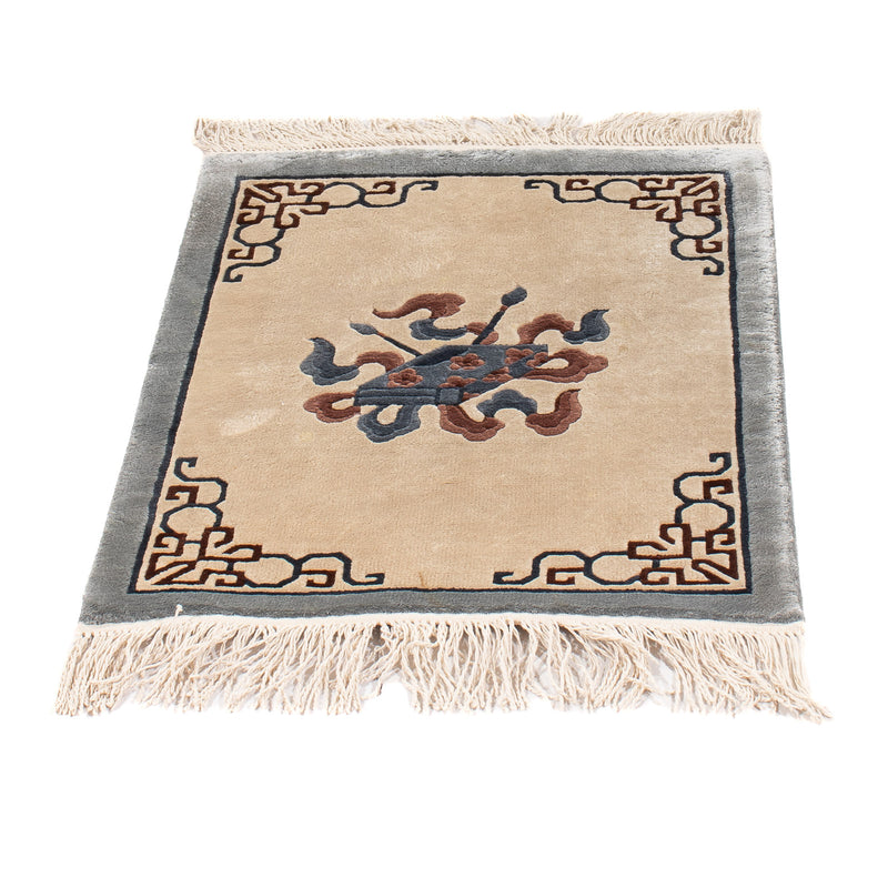 China Teppich - 62 x 46 cm - beige