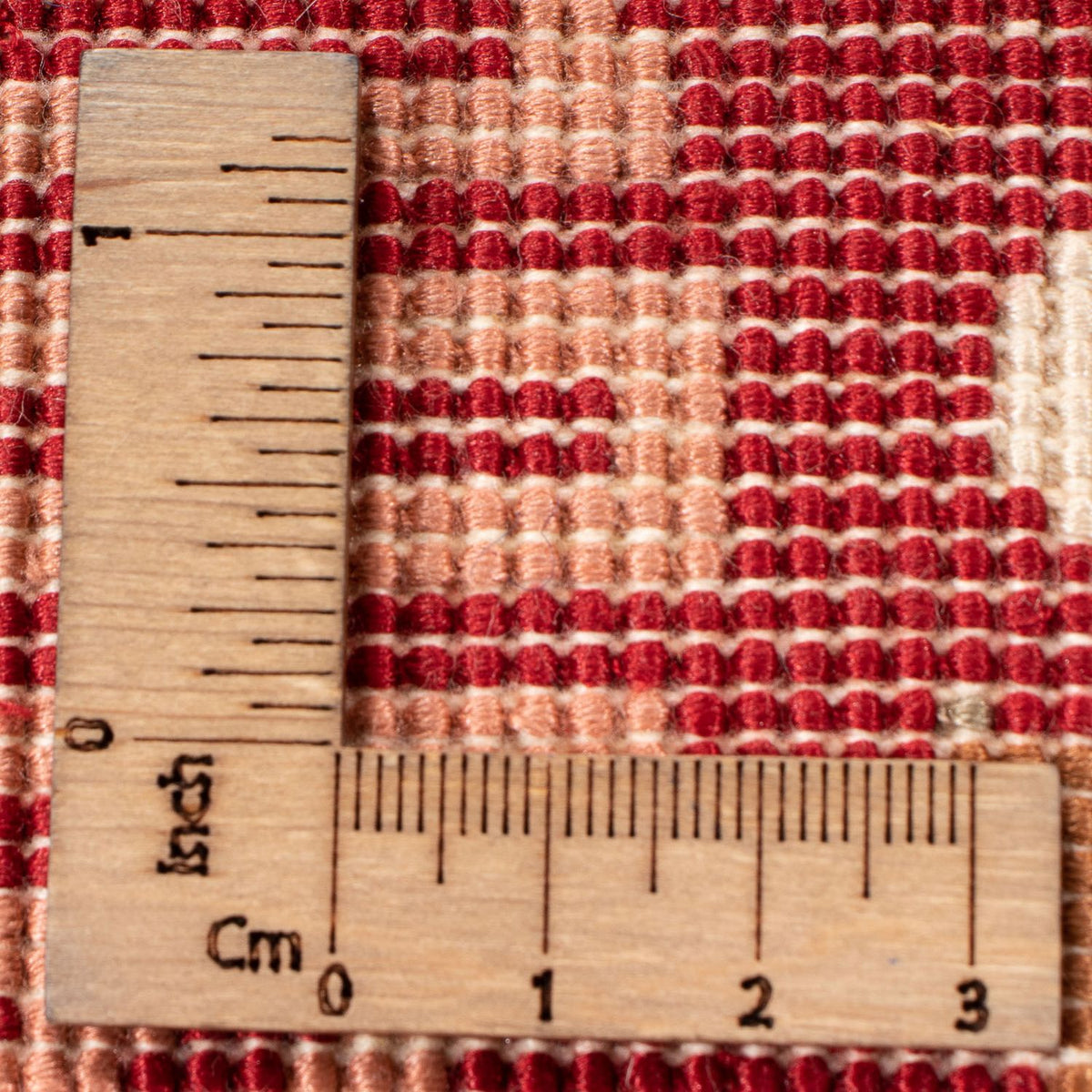 China Teppich quadratisch - 31 x 31 cm - rot