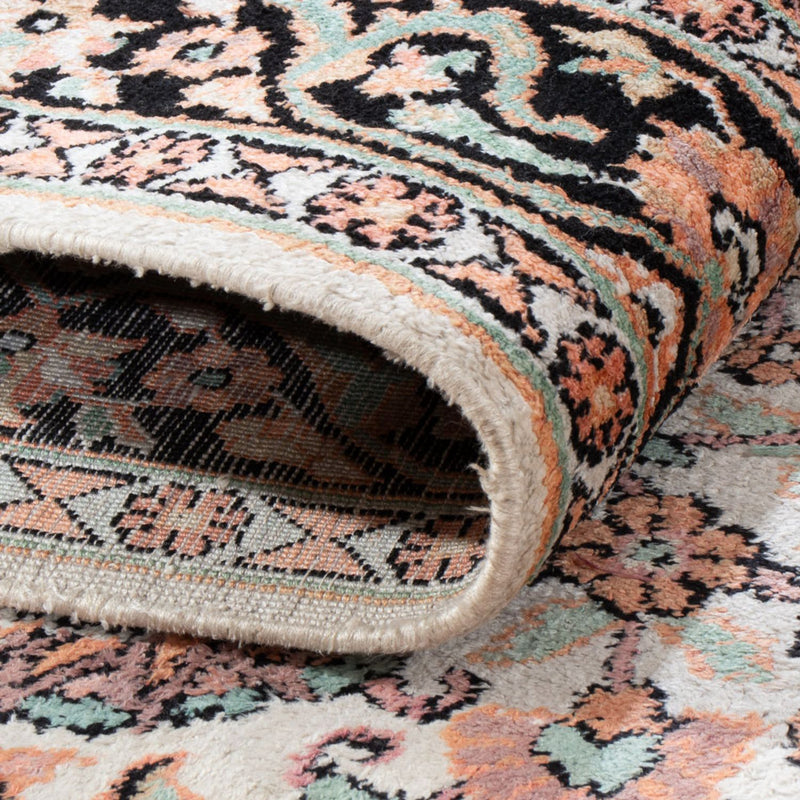 Läufer Seiden - Kaschmir Seide - 280 x 96 cm - rosa