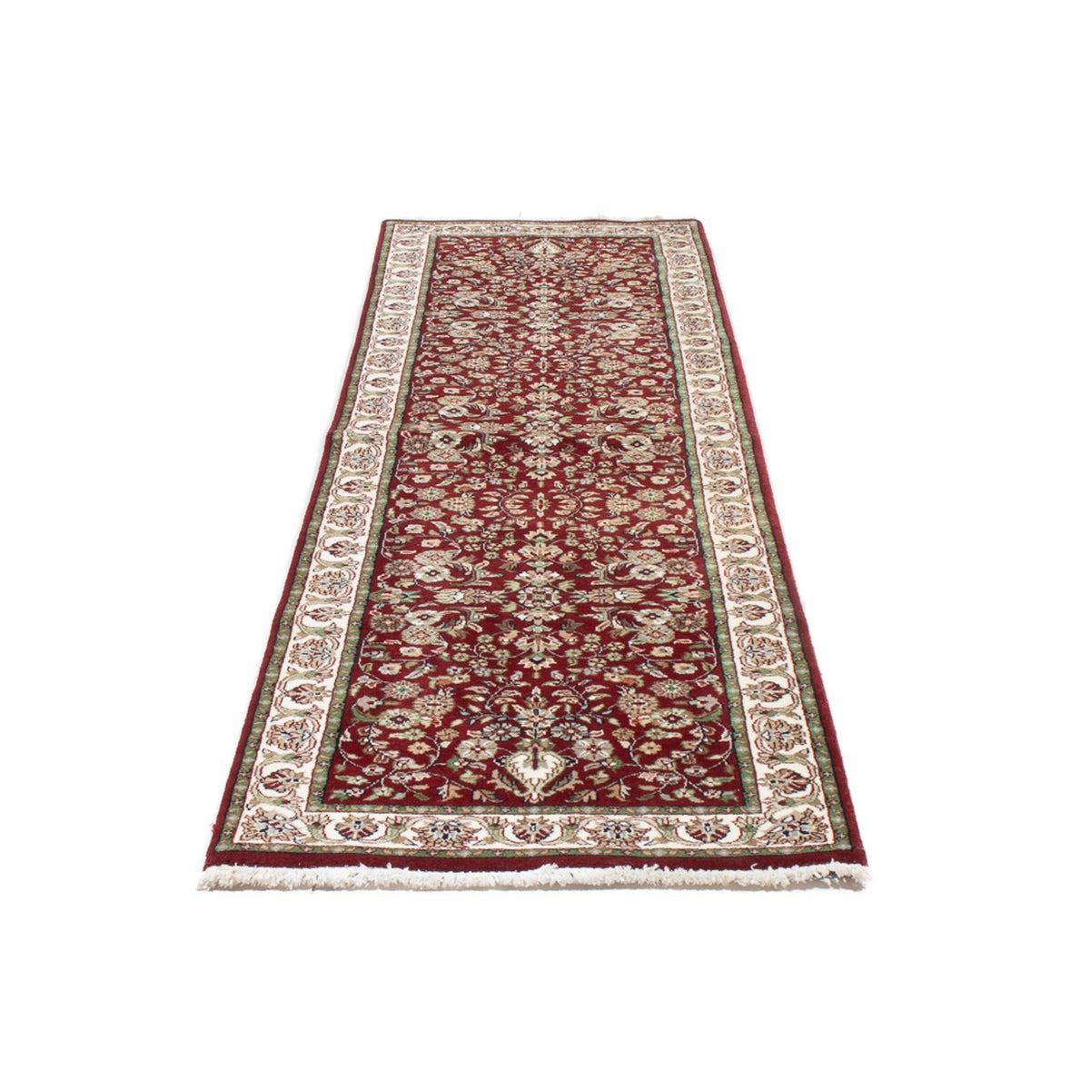 Läufer Orient - Bidjar - Indus - 253 x 70 cm - dunkelbeige