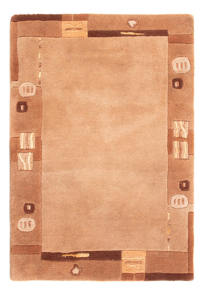 Nepal Teppich 60x90cm - Wollteppich