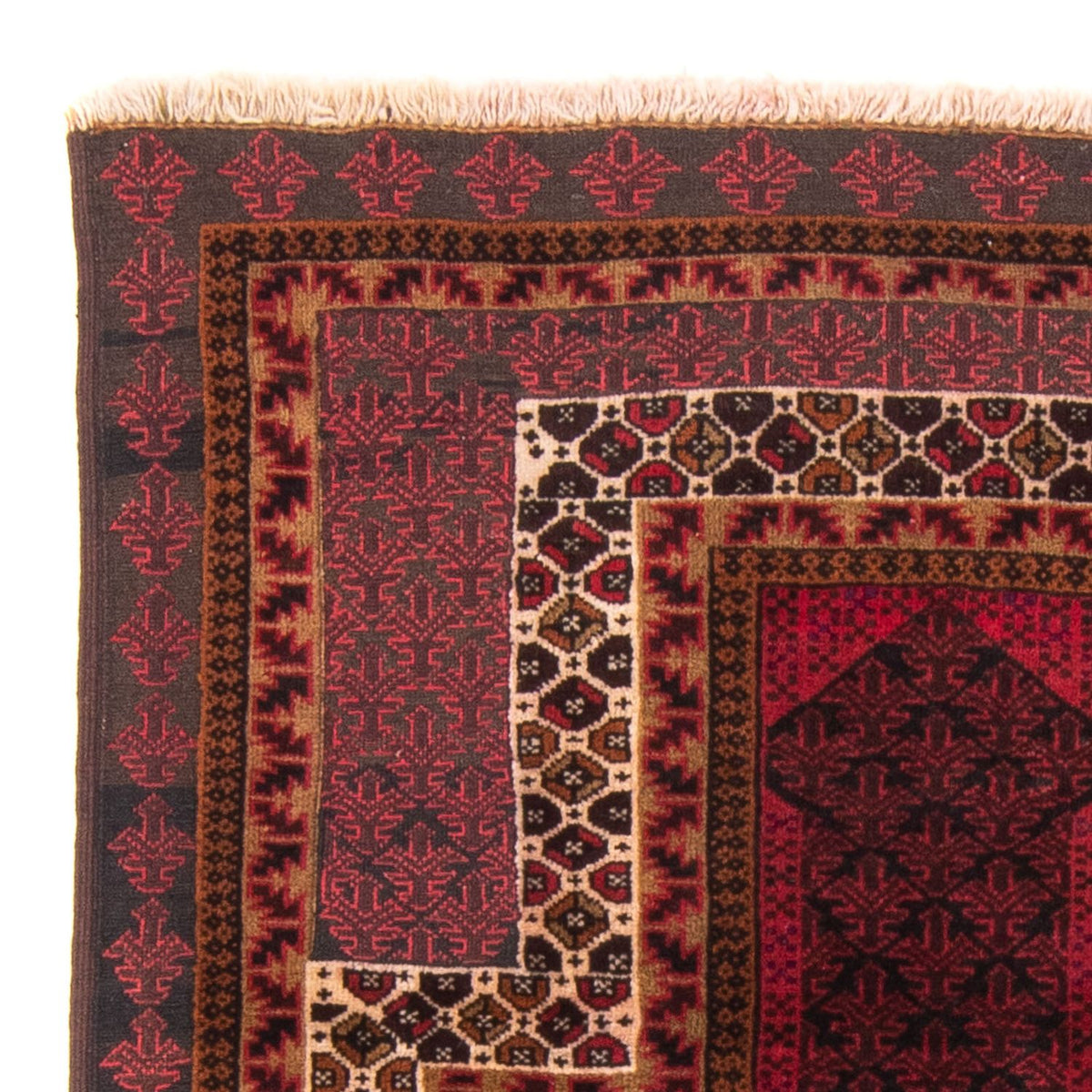 Belutsch Teppich - Gebetsteppich - 140 x 90 cm - dunkelblau