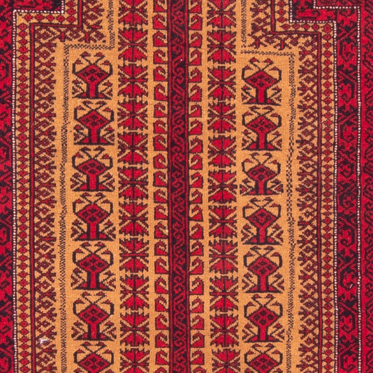 Belutsch Teppich - Gebetsteppich - 148 x 97 cm - orange