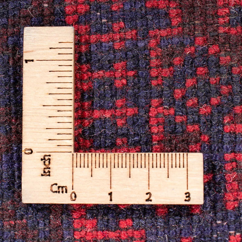 Belutsch Teppich - Gebetsteppich - 144 x 92 cm - rot