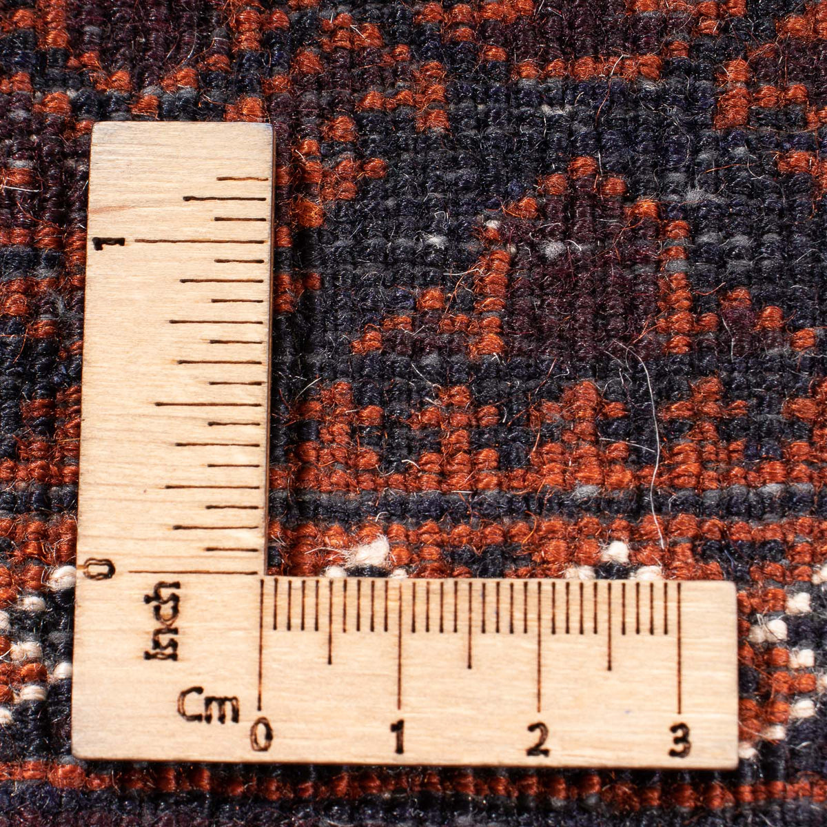 Belutsch Teppich - Gebetsteppich - 130 x 86 cm - dunkelblau
