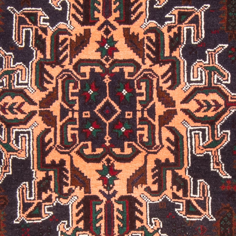 Belutsch Teppich - 150 x 89 cm - dunkelblau