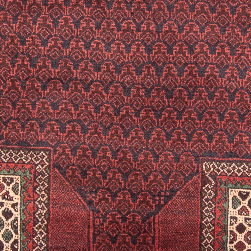 Belutsch Teppich - Gebetsteppich - 150 x 92 cm - dunkelblau