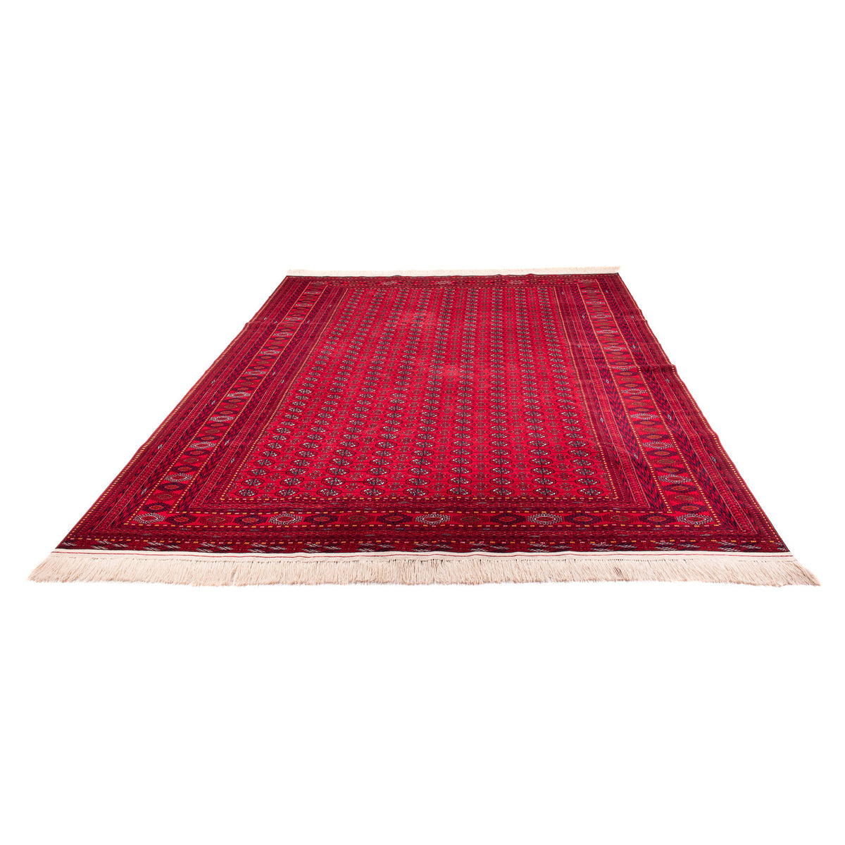 Afghan Teppich - Buchara - 395 x 310 cm - rot