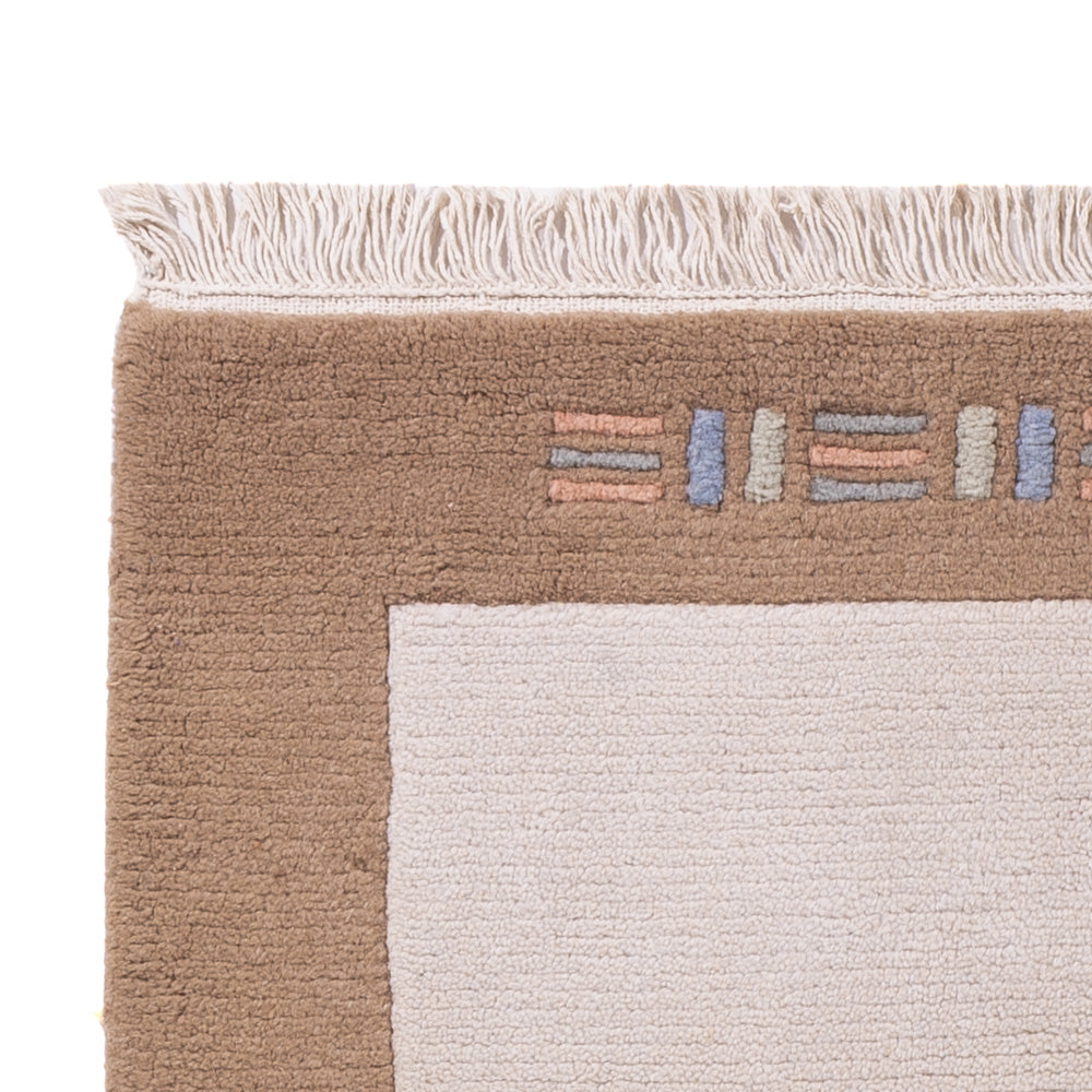 Nepal Teppich - 160 x 90 cm - creme