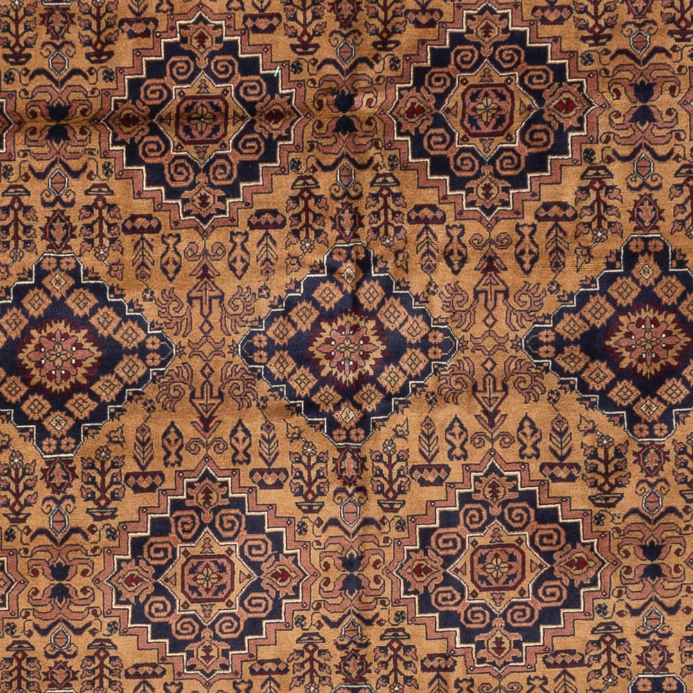 Afghan Teppich - Buchara - 344 x 246 cm - dunkelbeige