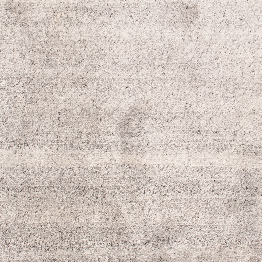 Nepal Teppich - 90 x 60 cm - hellgrau