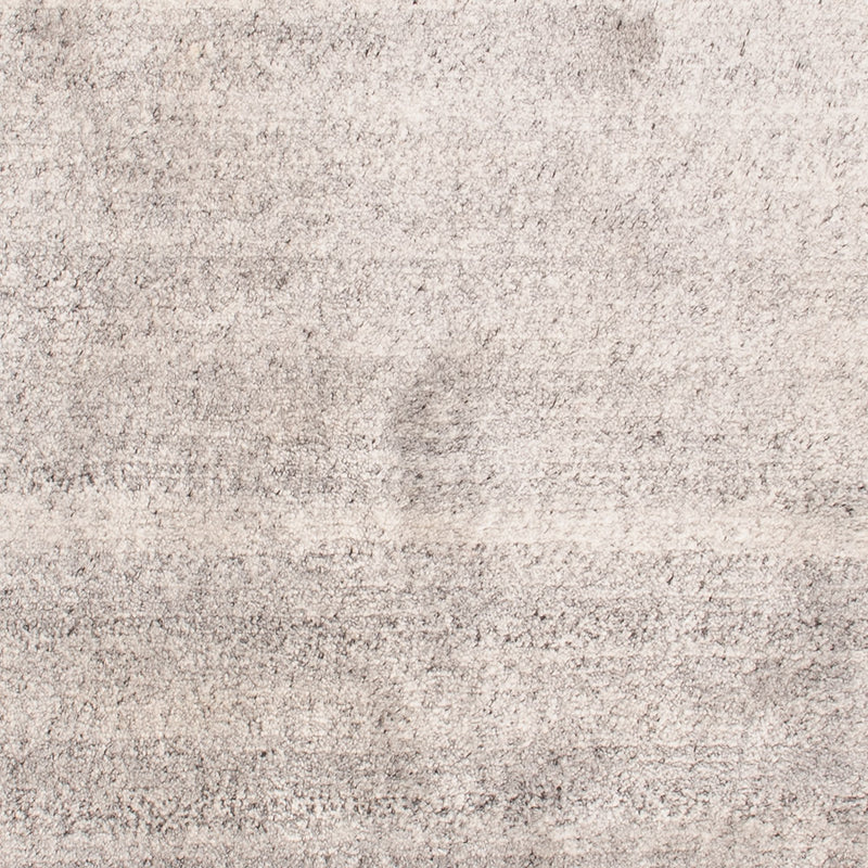 Nepal Teppich - 90 x 60 cm - hellgrau