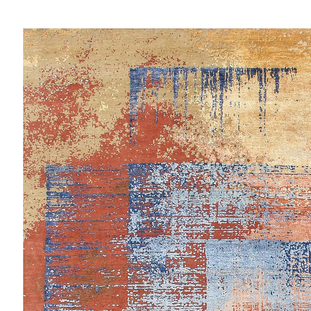 Designer Teppich - 313 x 242 cm - mehrfarbig