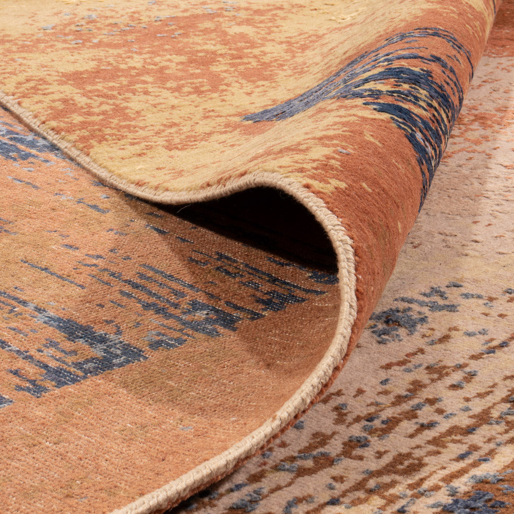 Designer Teppich - 313 x 242 cm - mehrfarbig