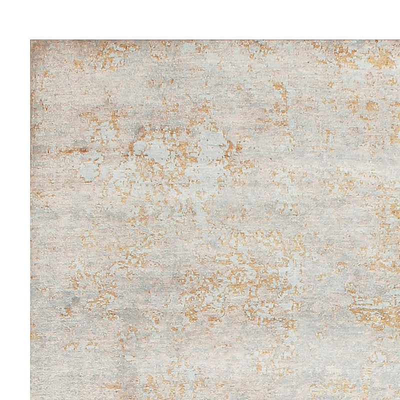 Designer Teppich - 309 x 241 cm - silber