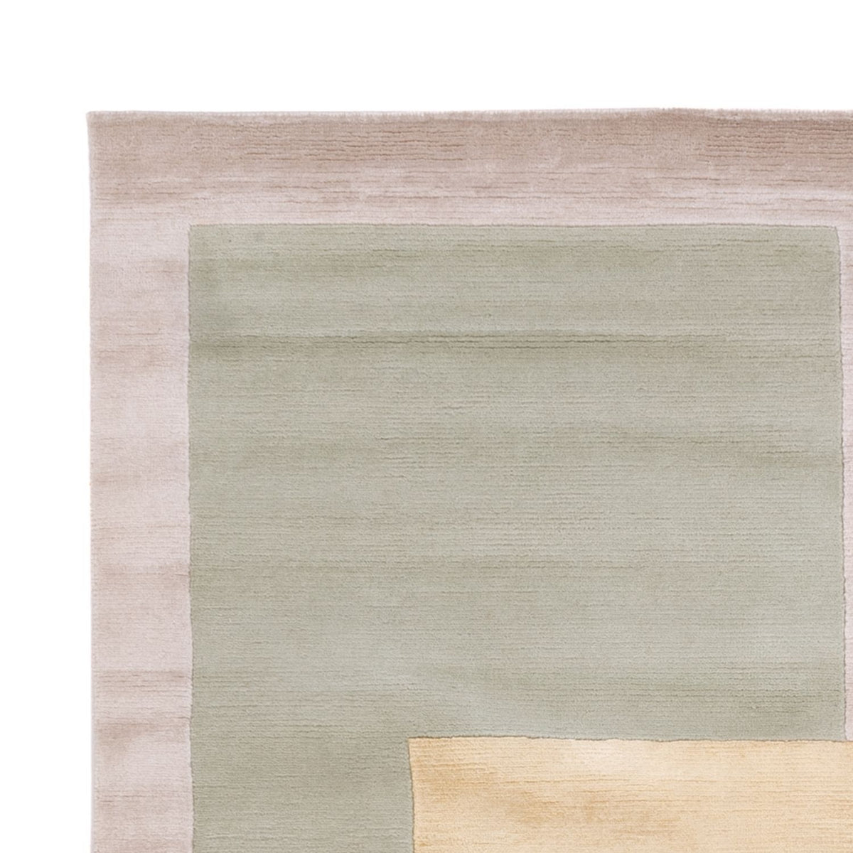 Designer Teppich - 243 x 167 cm - grün