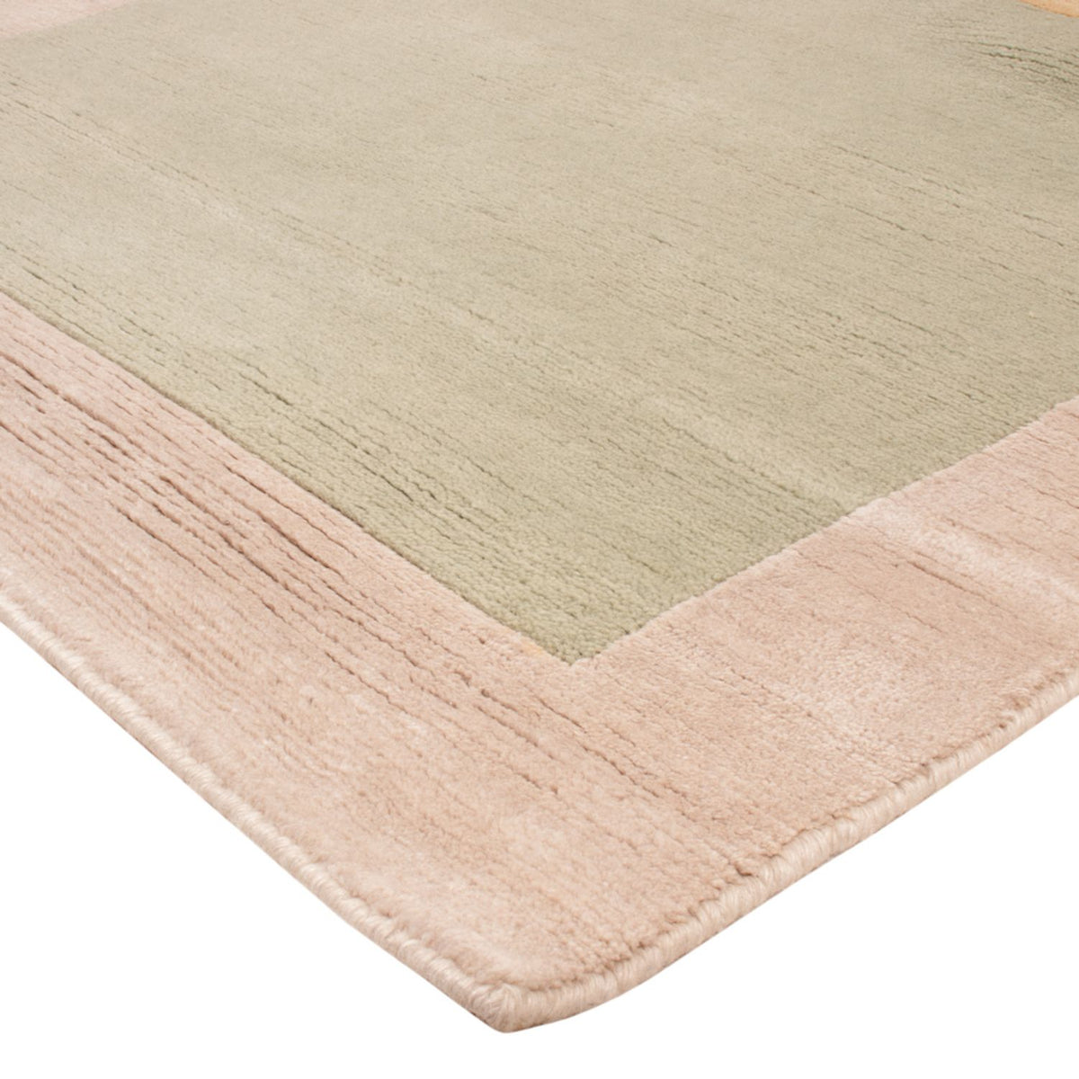 Designer Teppich - 243 x 167 cm - grün