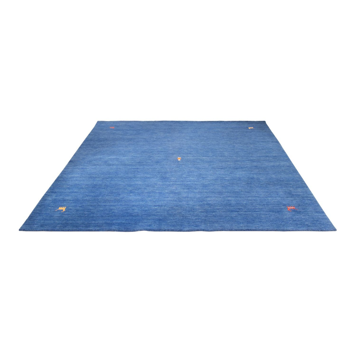 Gabbeh Teppich - Softy quadratisch - 250 x 250 cm - blau