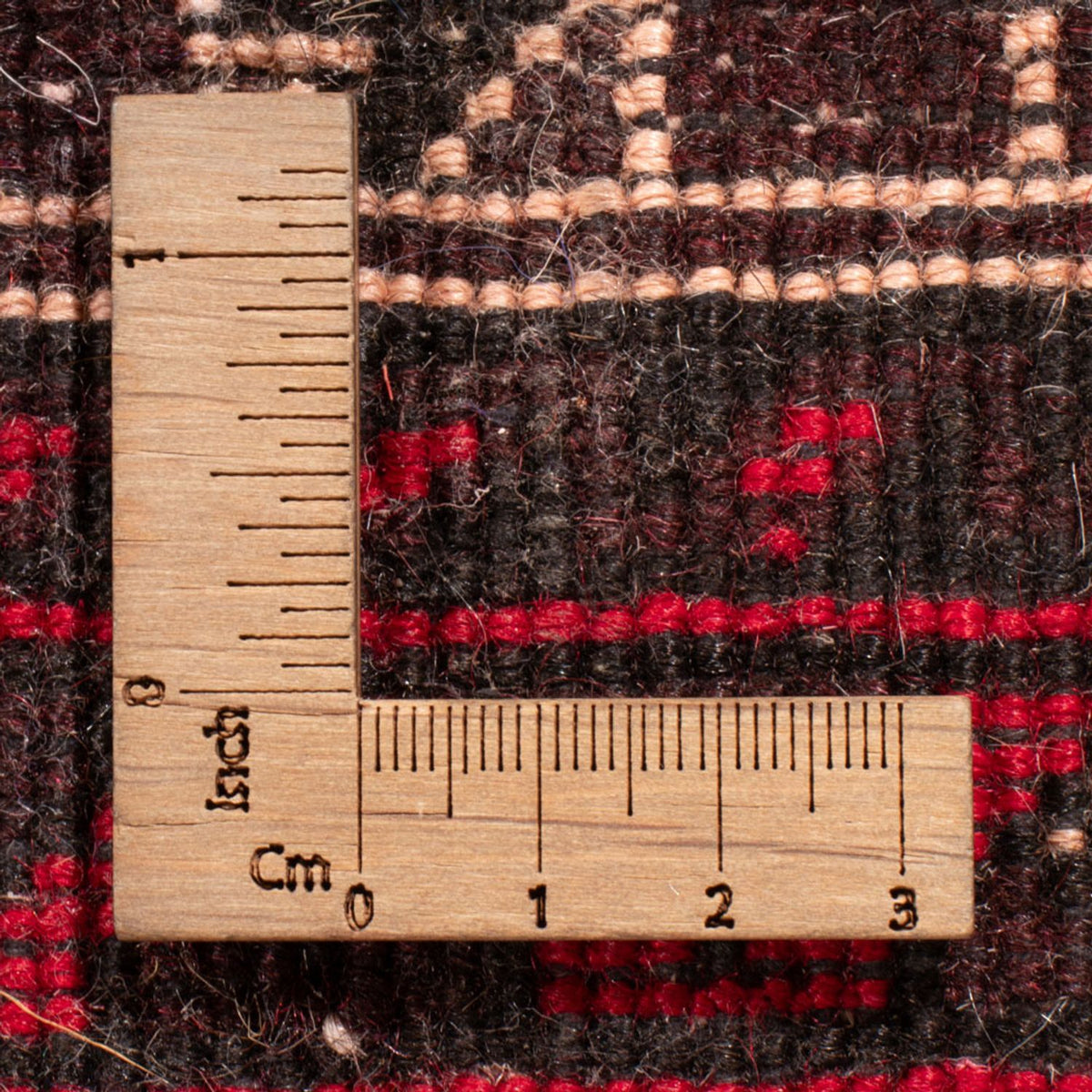 Belutsch Teppich - 150 x 89 cm - rot